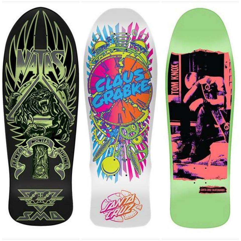 Natas Panther Glow-In-The-Dark Skateboard Decks!