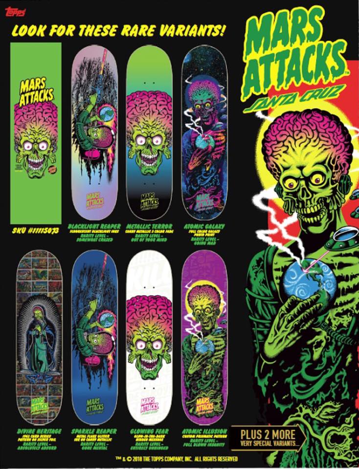 Santa Cruz x Mars Attacks!