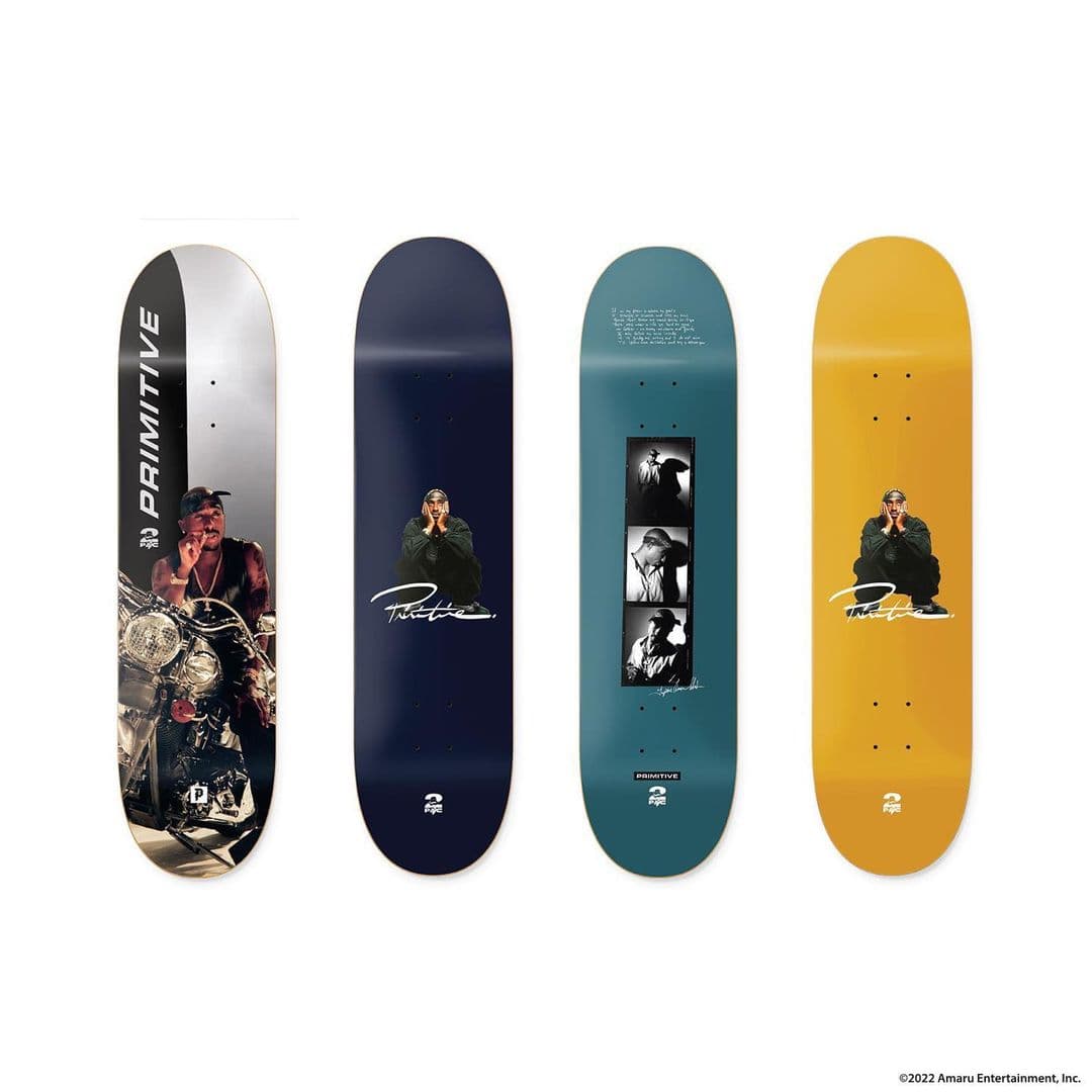 Primitive x Tupac Shakur