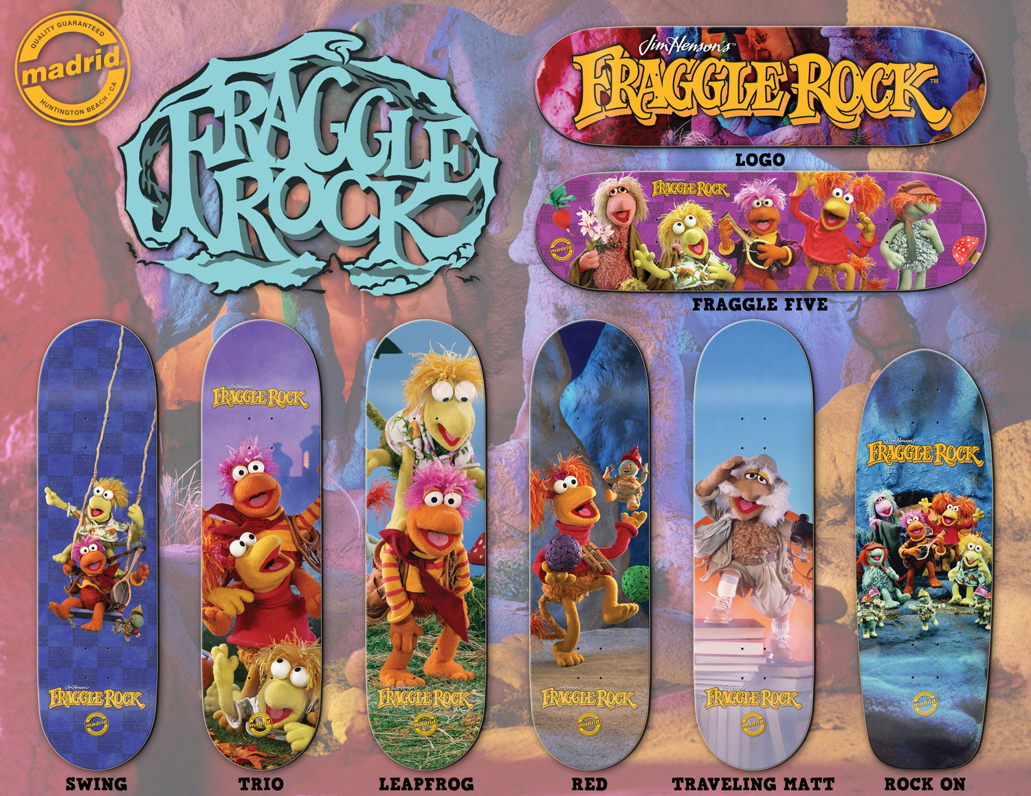 Madrid x Jim Henson's Fraggle Rock