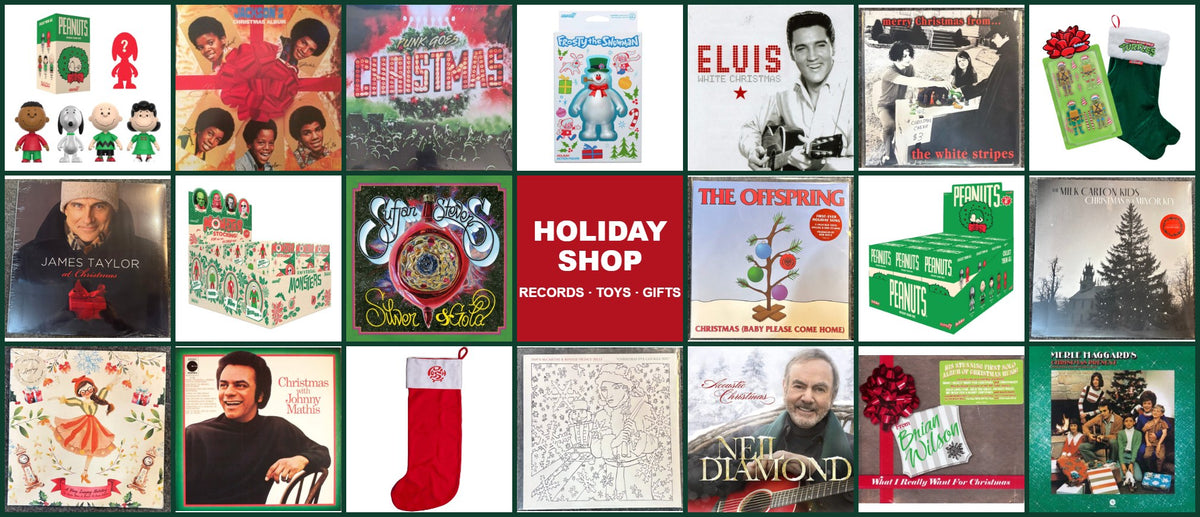 Holiday records, CDs and Christmas toys at The Dark Slide