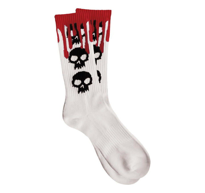 ZERO 3 SKULL BLOOD SOCKS