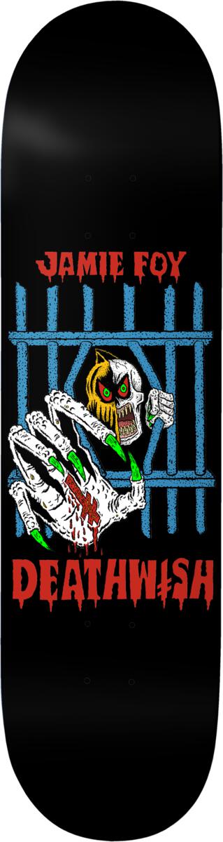 DEATHWISH FOY DEATHWITCH TRIALS 8.5" SKATEBOARD DECK