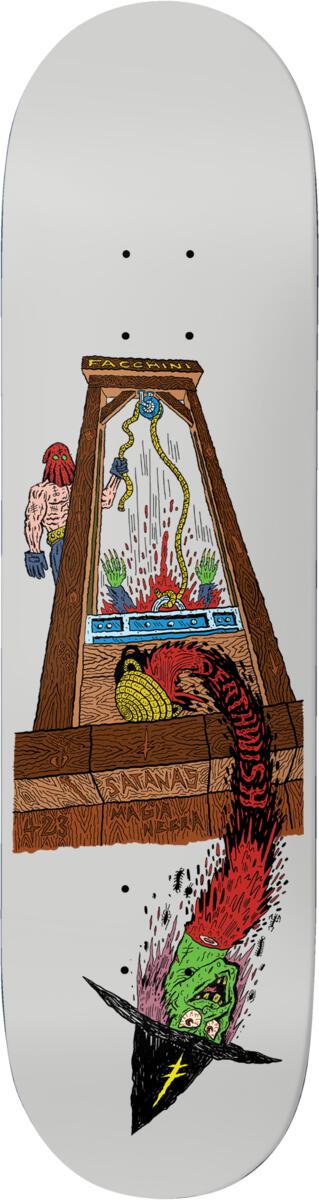 DEATHWISH YURI "DEATHWITCH TRIALS" 8.125" SKATEBOARD DECK