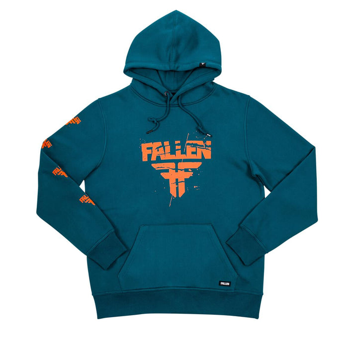 FALLEN FOOTWEAR CRACKED HOODED SWEATSHIRT