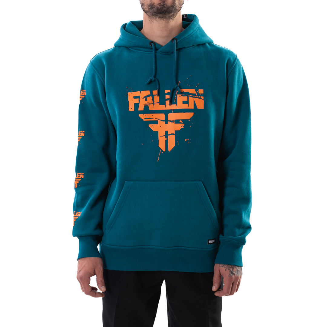FALLEN FOOTWEAR CRACKED HOODED SWEATSHIRT