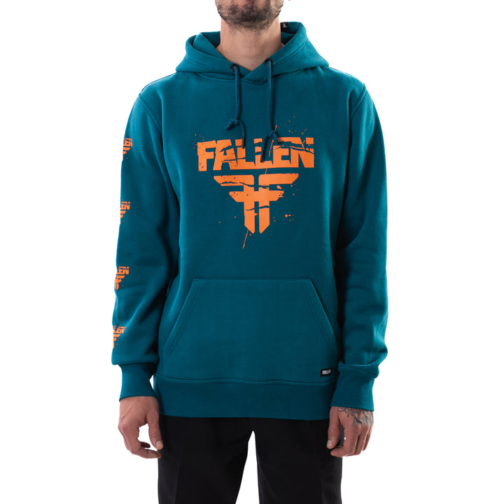 FALLEN FOOTWEAR CRACKED HOODED SWEATSHIRT