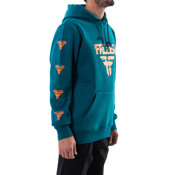 FALLEN FOOTWEAR CRACKED HOODED SWEATSHIRT