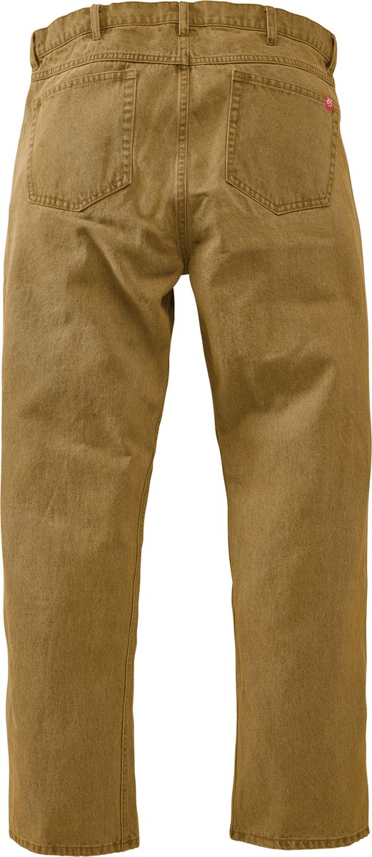 eS Brown Baggy Denim Pants