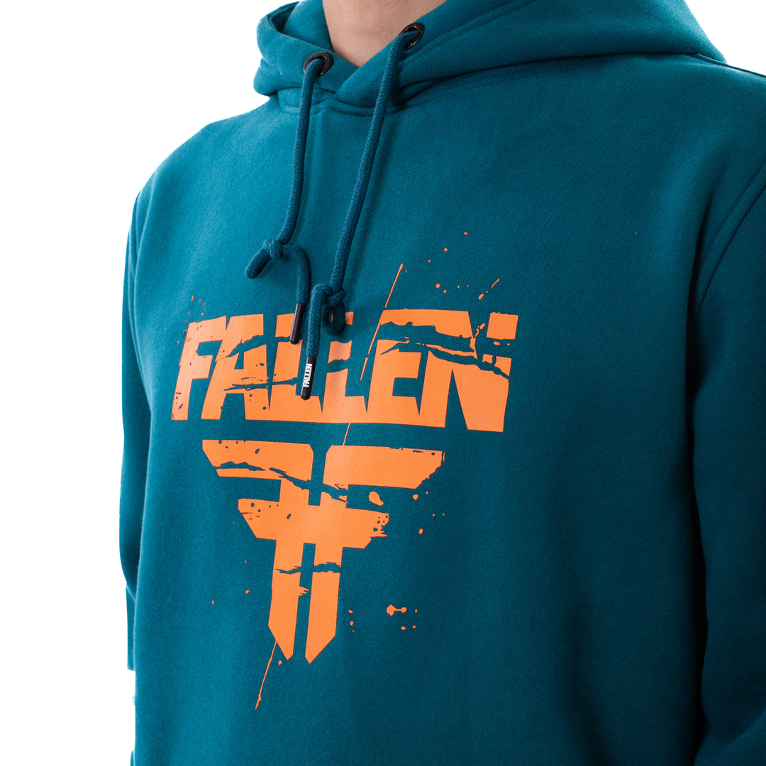 FALLEN FOOTWEAR CRACKED HOODED SWEATSHIRT
