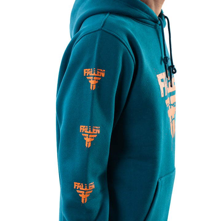 FALLEN FOOTWEAR CRACKED HOODED SWEATSHIRT