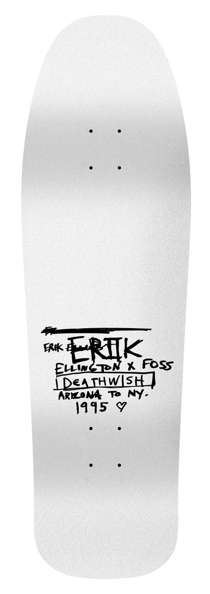 Deathwish Ellington Twins 9.75" Skateboard Deck