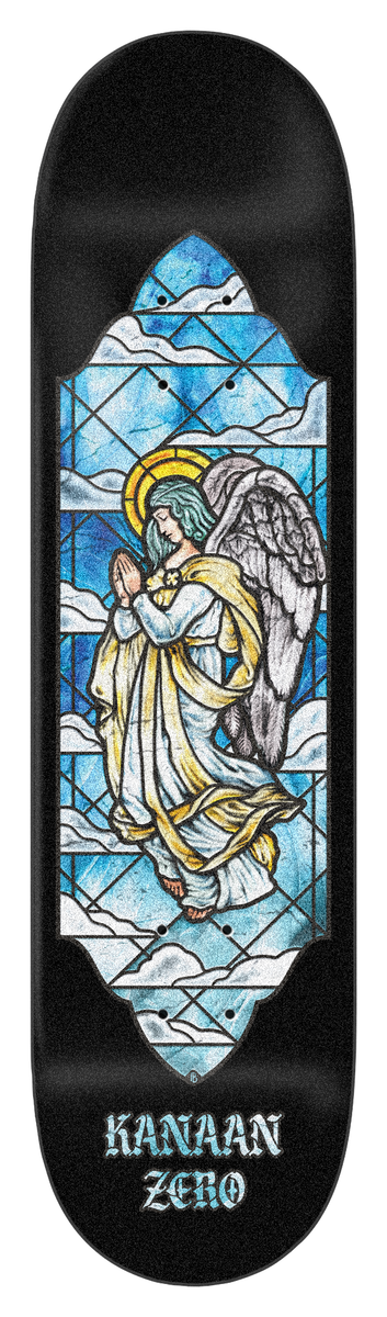 Zero Kanaan "Angel Stained Glass" 8.25" Skateboard Deck