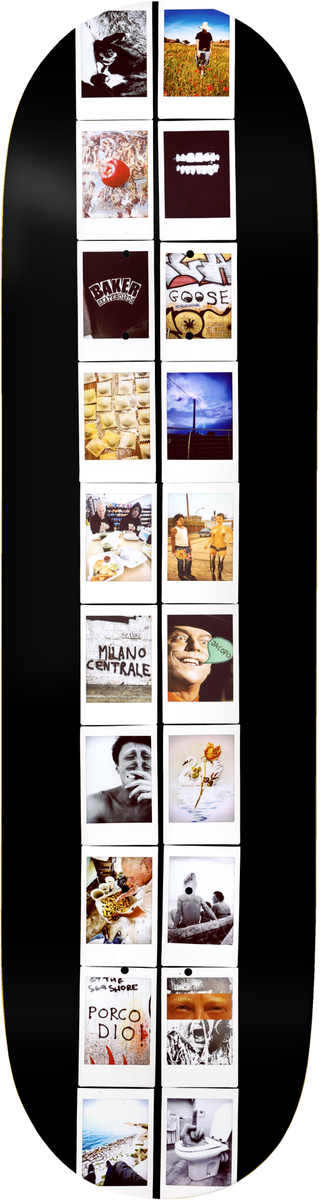 Baker Jacopo Carozzi Head On Collision 8.5" Skateboard Deck