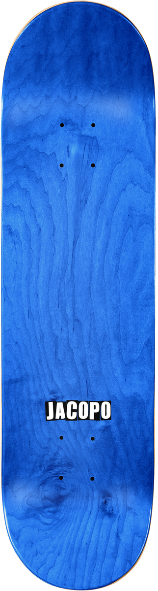 Baker Jacopo Carozzi Head On Collision 8.5" Skateboard Deck