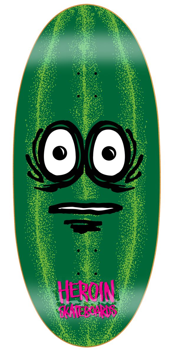 Heroin "The Watermelon" Skateboard Deck
