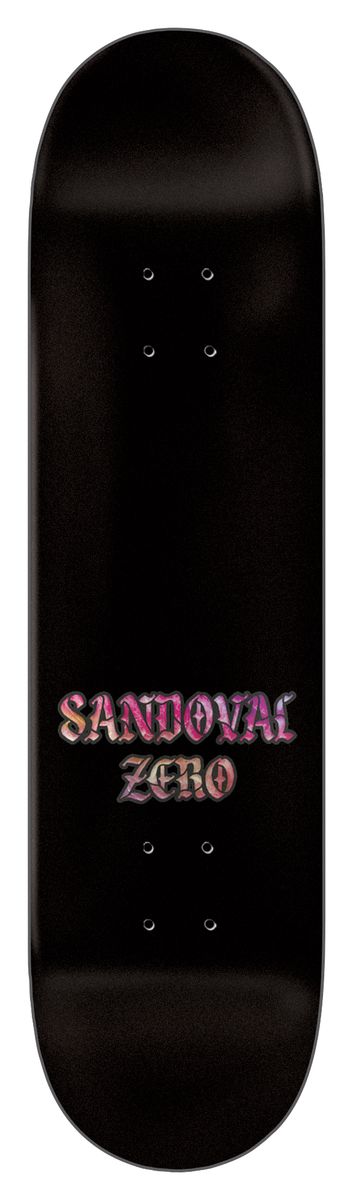 Zero Sandoval "Knight Stained Glass" 8.25" Skateboard Deck