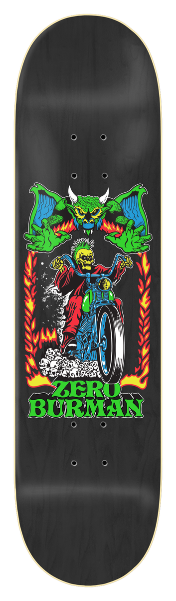 Zero Burman - Hell Ride 8.25" Skateboard Deck