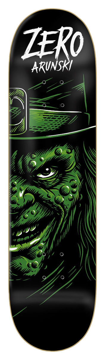Zero Arunski Fright Night 2 - Leprechaun 8.5" Skateboard Deck