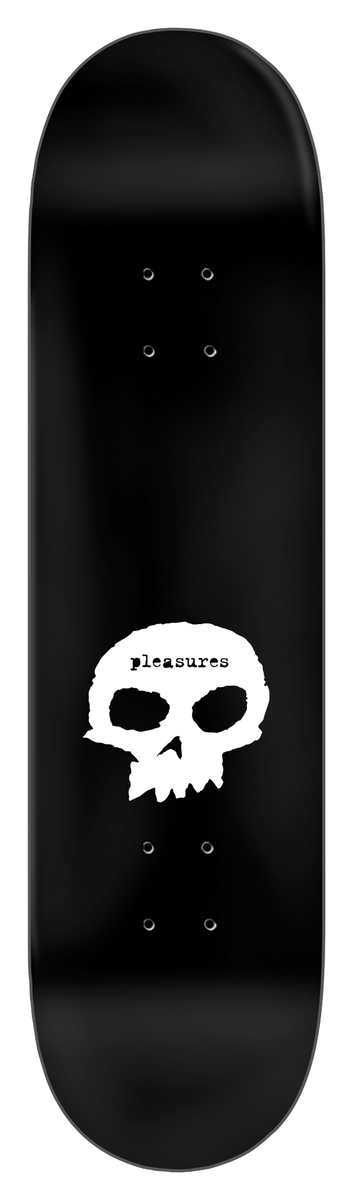Zero x Pleasures "Skulls" 8.25" Skateboard Deck