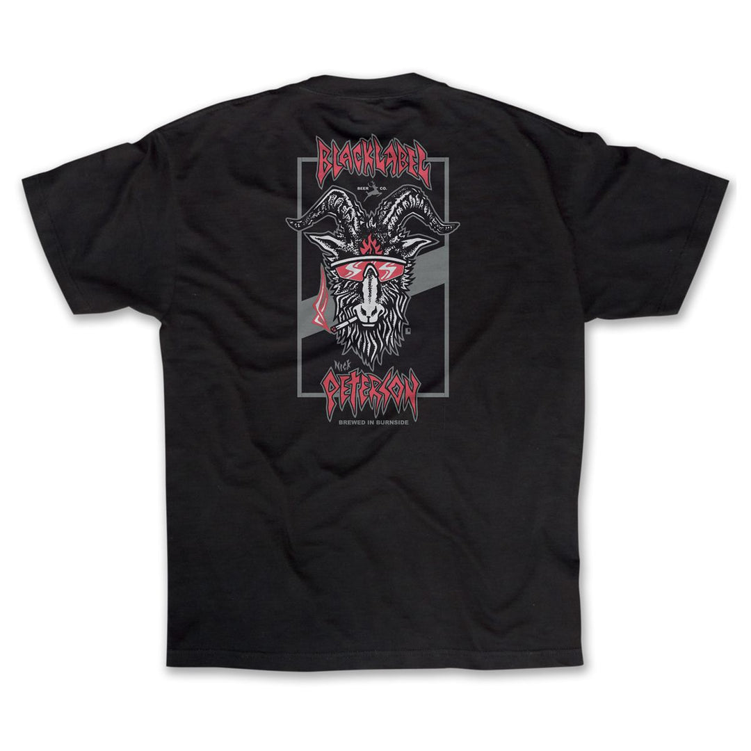 Black Label Skateboards Nick Peterson "Burnside Brew" T-Shirt