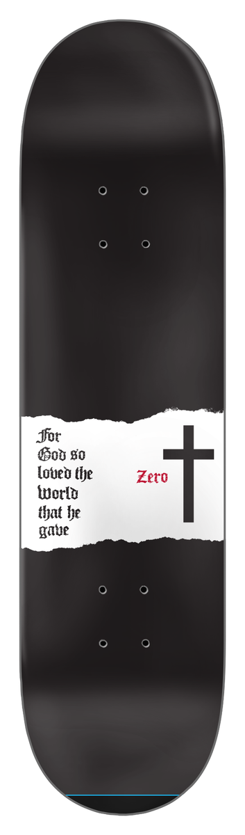 Zero Thomas "God So Loved" 8.25" Skateboard Deck