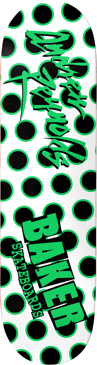 BAKER ANDREW REYNOLDS "DOTS" 8.5" SKATEBOARD DECK