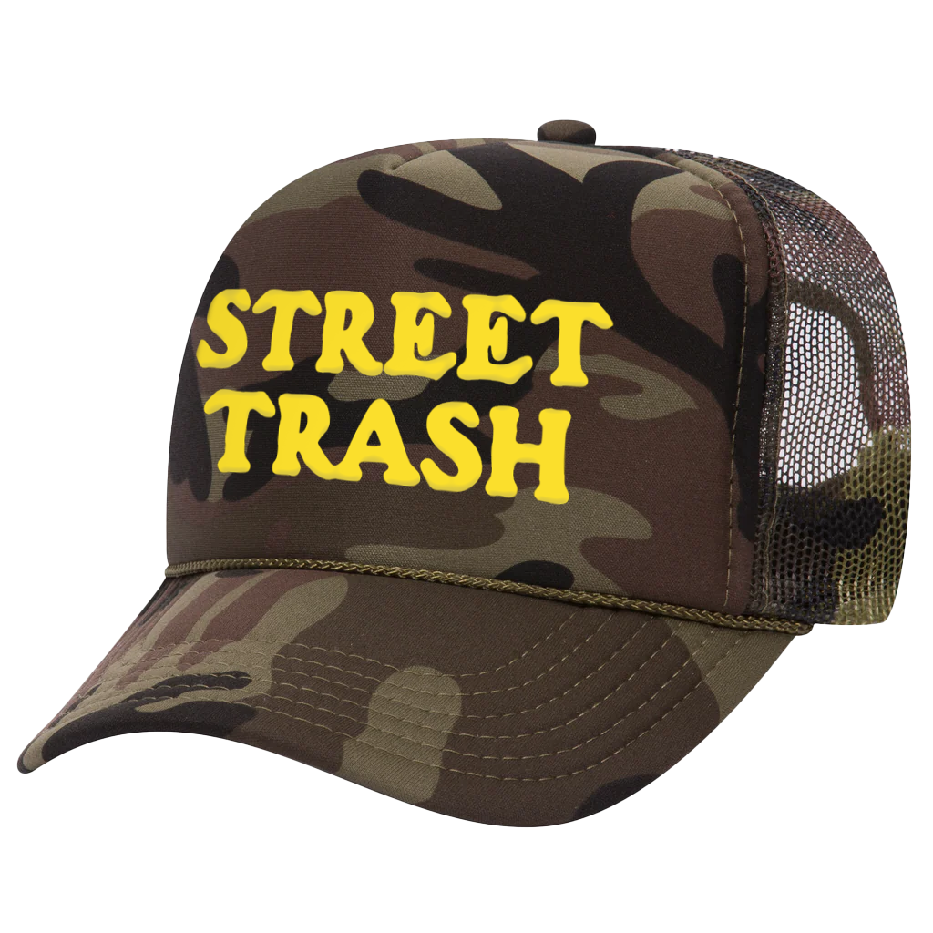 Deathwish "Street Trash" Camo Trucker Hat