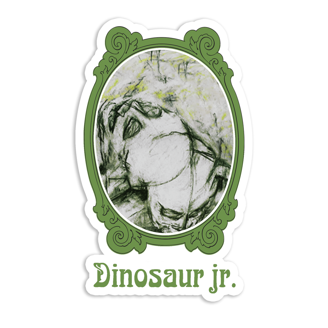 Color Bars x Dinosaur Jr All Over Me Sticker