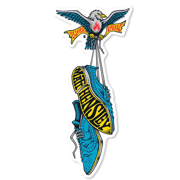 Black Label Matt Hensley "Wingtips" Sticker
