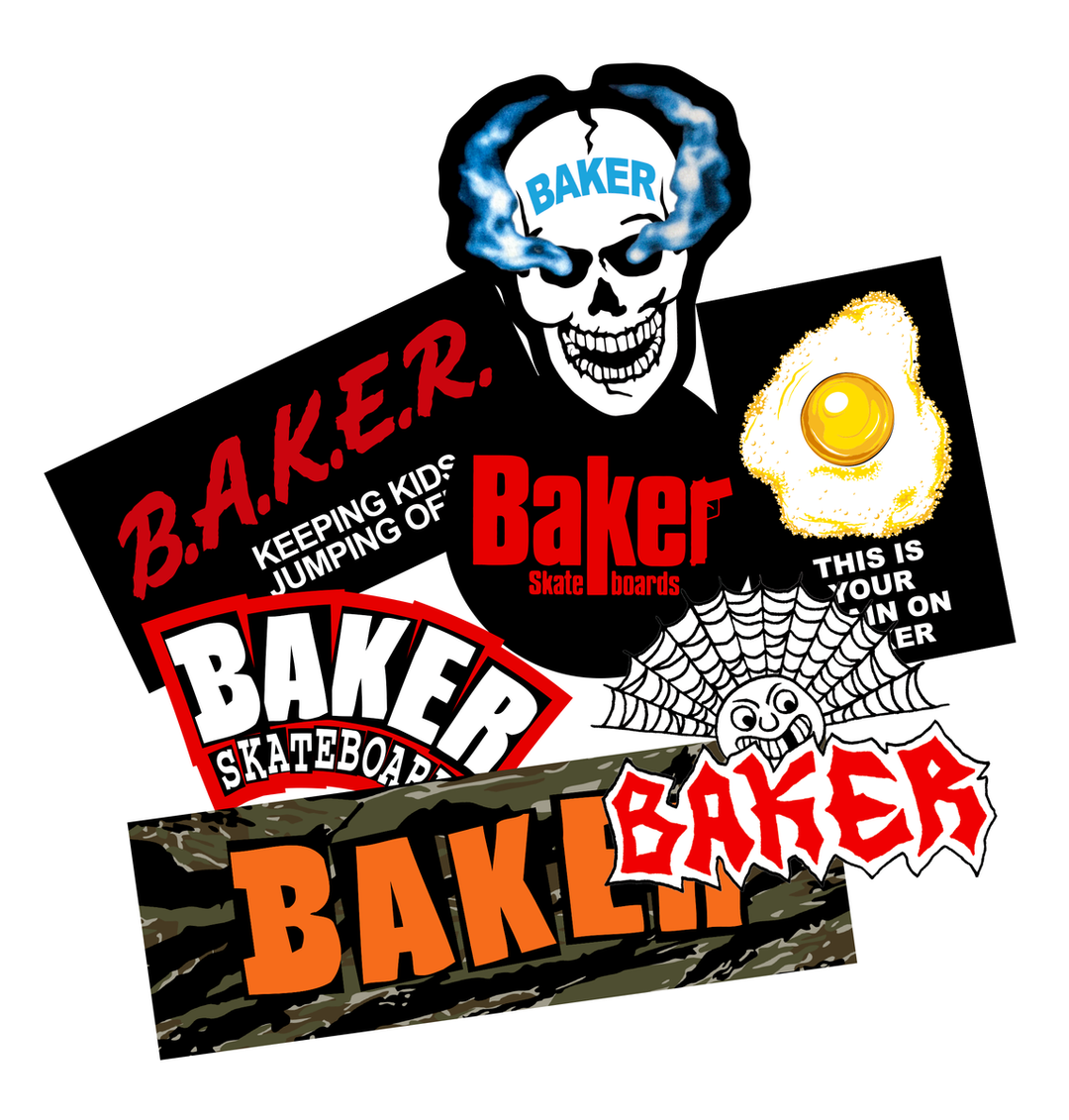 Baker "Any Questions" 7x Sticker Pack