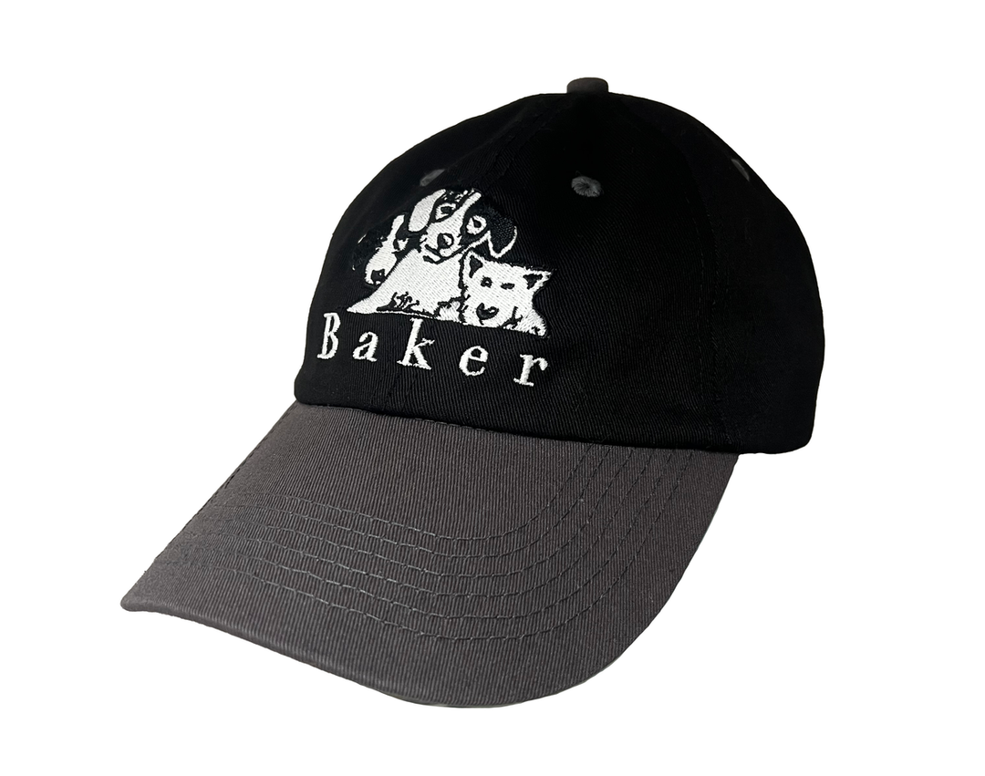 Baker "Where My Dogs At?" Black Snapback Hat