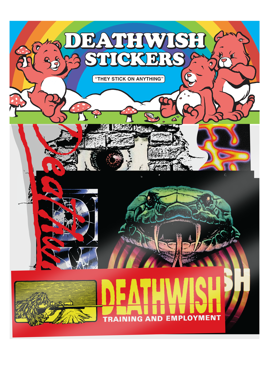 Deathwish Skateboards Kumate Sticker 67pk