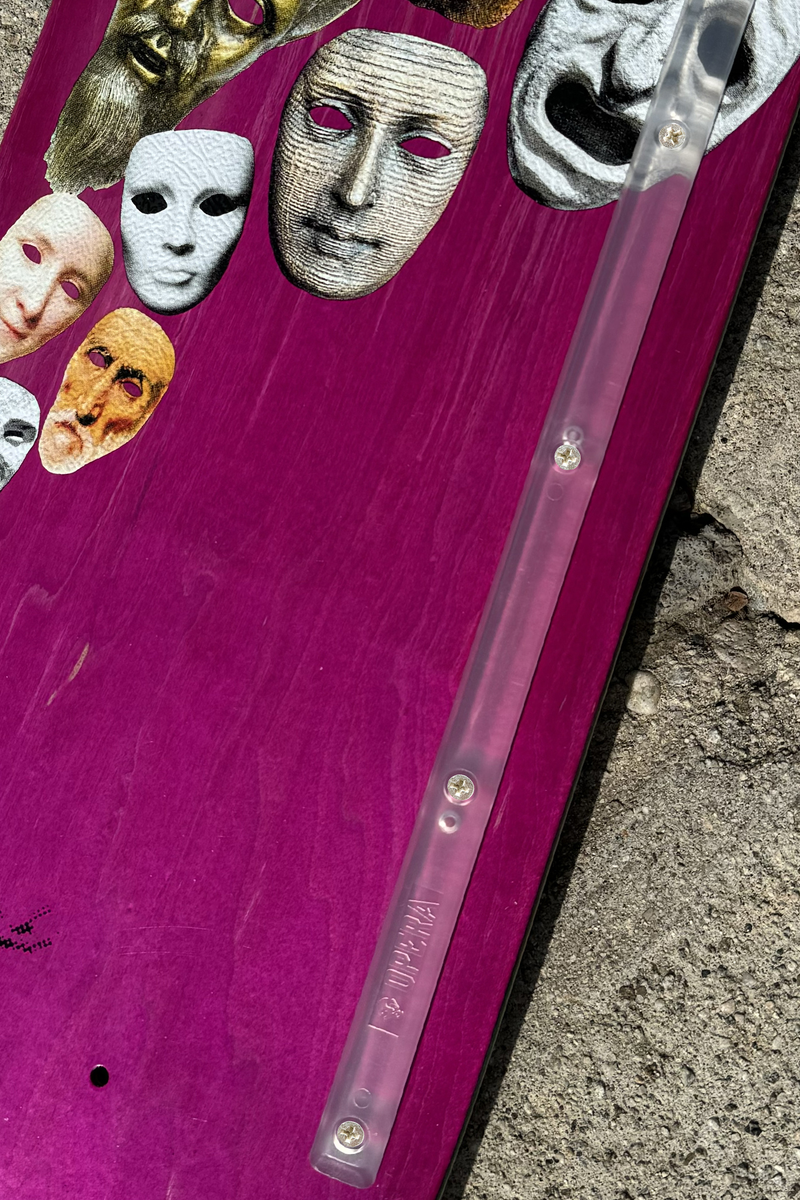 Opera "Clear" Skateboard Rails (Sold As Pair)