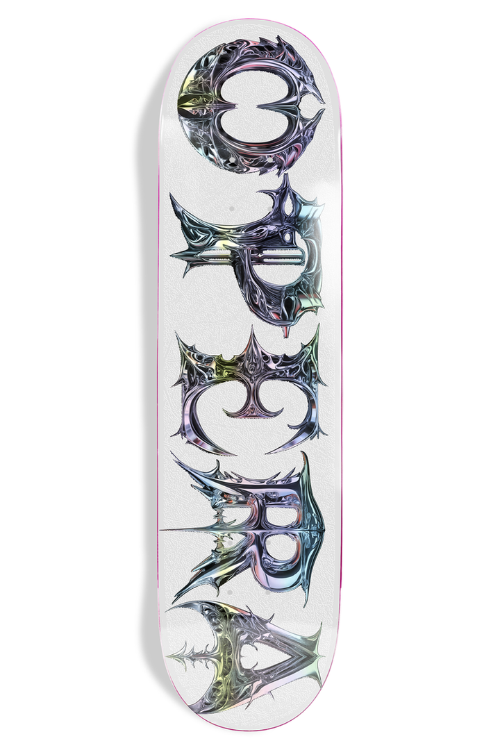 Opera Neo EX7 (White) 8.5" Skateboard Deck
