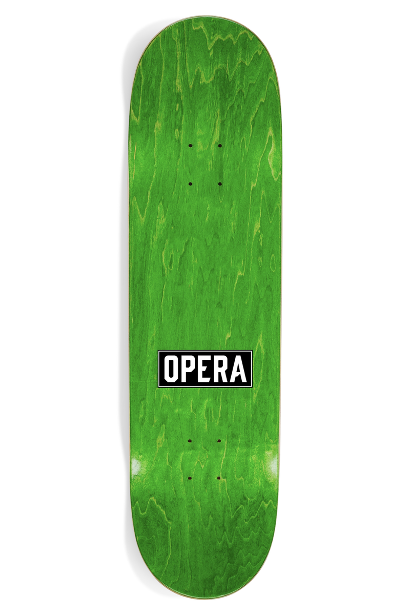 Opera Neo EX7 (White) 8.5" Skateboard Deck