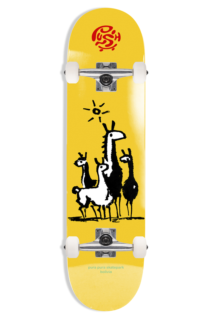 Push "Bolivia" 8" Complete Skateboard