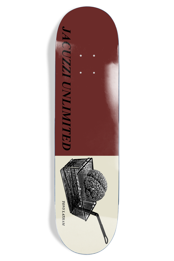 Jacuzzi Tony Latham Deep Fried 7.75" Skateboard Deck