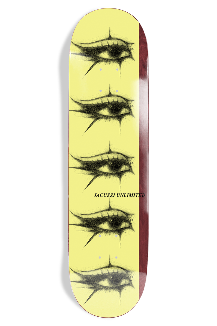 Jacuzzi Jet Ski Eyes 8.25" Skateboard Deck
