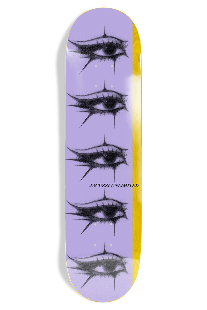 Jacuzzi Jet Ski Eyes 8" Skateboard Deck
