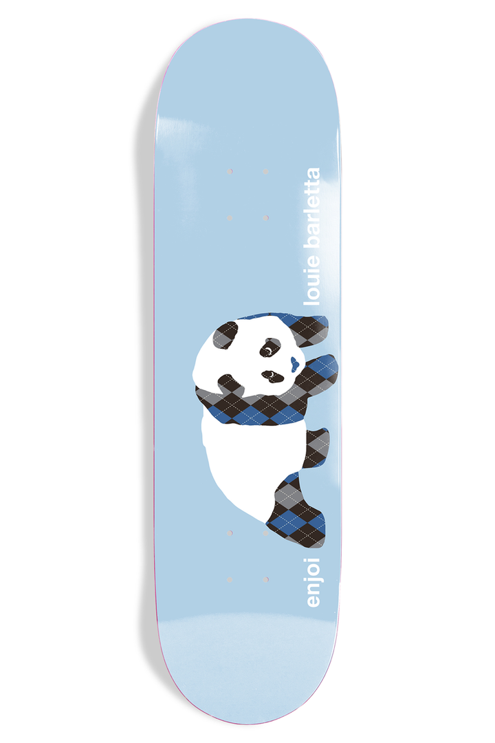 Enjoi Louie Barletta Argyle Panda R7 8" Skateboard Deck