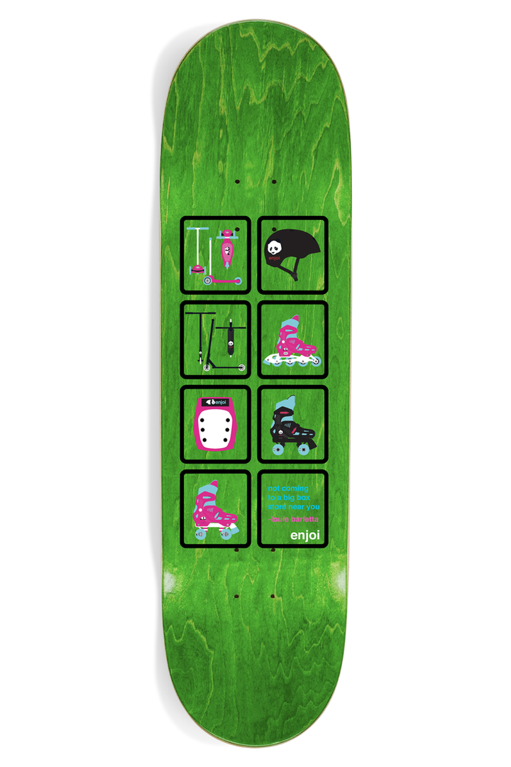 Enjoi Big Box Plastic R7 8" Skateboard Deck