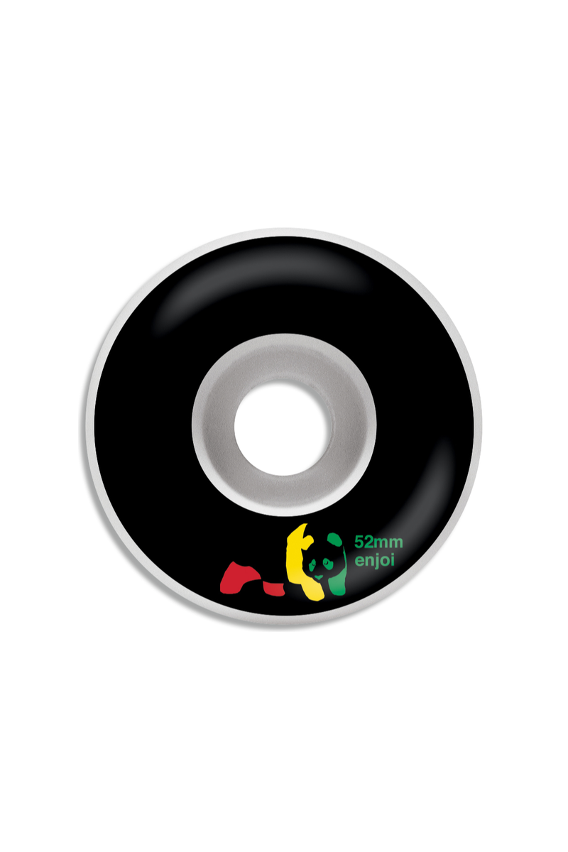 Enjoi Rasta Panda 7.25" FP Complete Skateboard