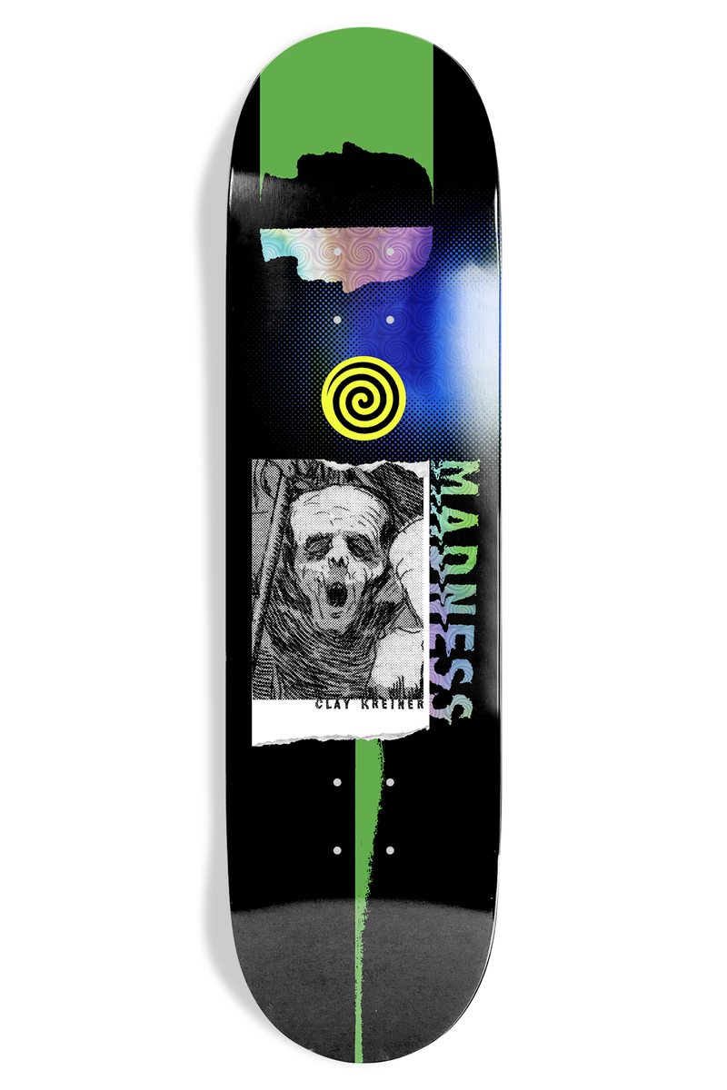 Madness Clay Kreiner Howling 8.25" Skateboard Deck