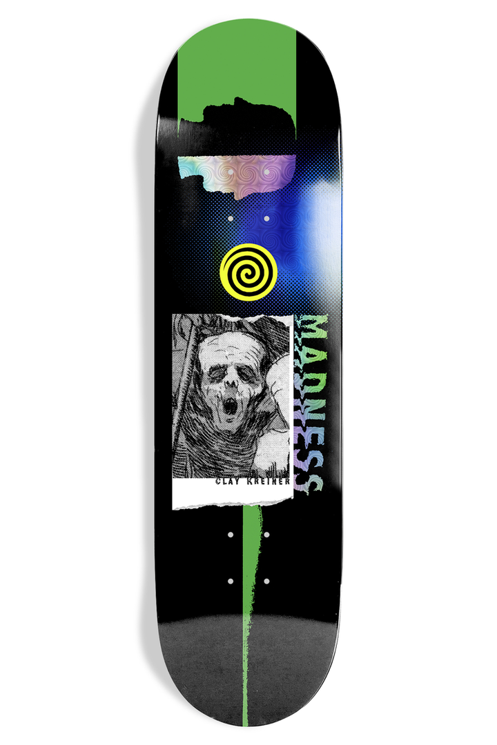Madness Clay Kreiner Howling 8.25" Skateboard Deck