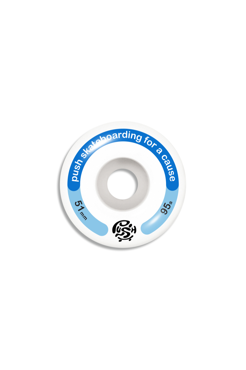 Push "Smokey" 7.25" Soft Top Complete Skateboard