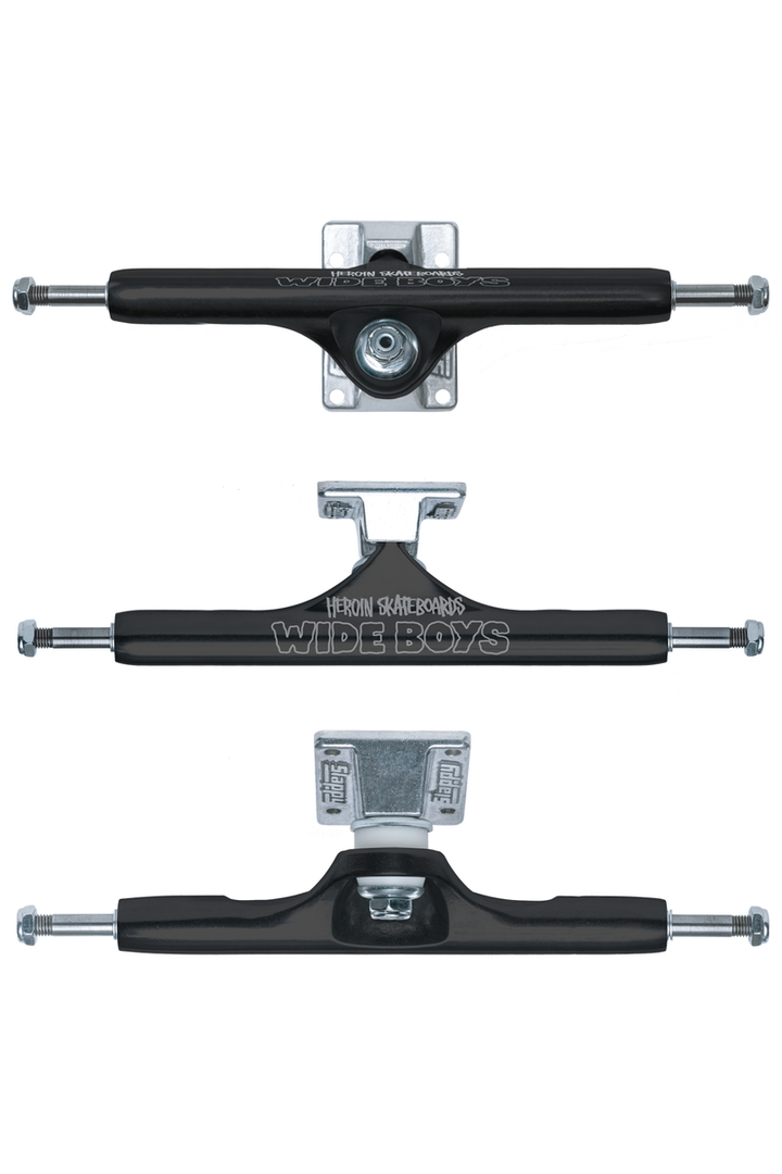 Slappy ST1 Hollow Wide Boys Laser Etch 11.0 Skateboard Trucks