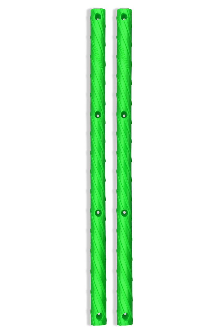 Slappy "Green Apple Lines" Skateboard Rails (Sold As Pair)