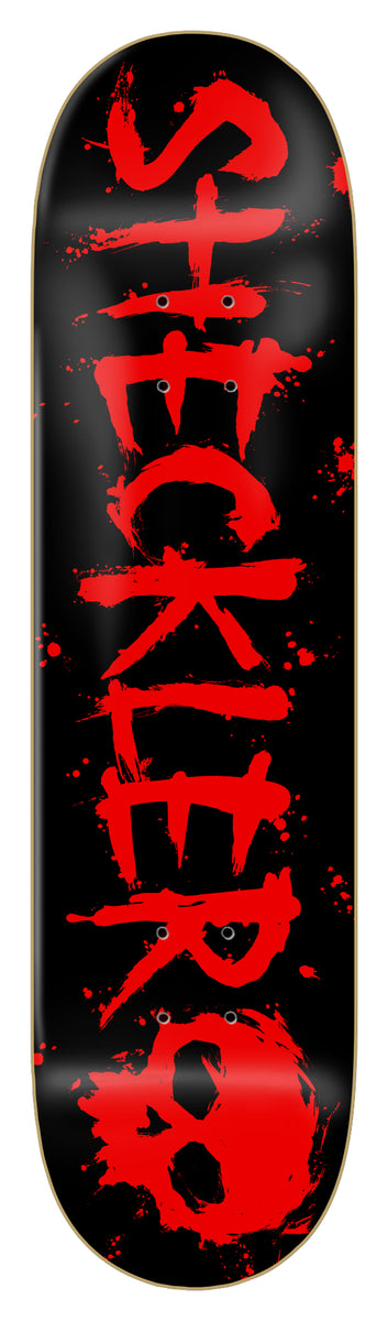 Zero Ryan Sheckler "Blood" Red Foil 8.25" Skateboard Deck