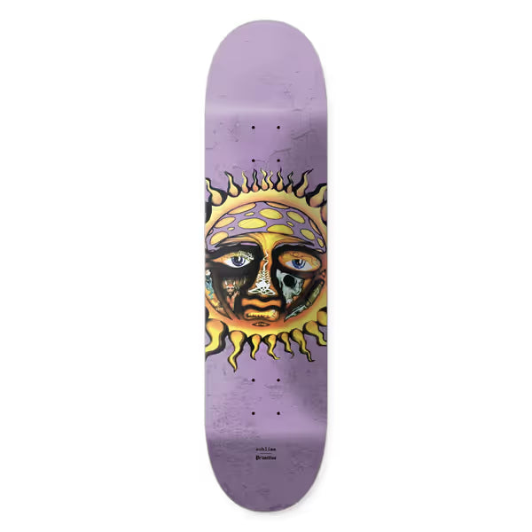 Primitive x Sublime "Rise" 8.5" Skateboard Deck